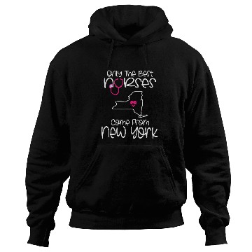 Discover New York nurses Registered Nursing Student LPN CNA RN Hoodies
