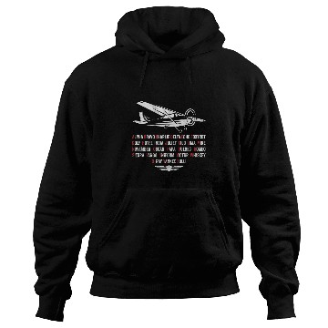Discover Pilot Phonetic Alphabet C172 Airplane Hoodies