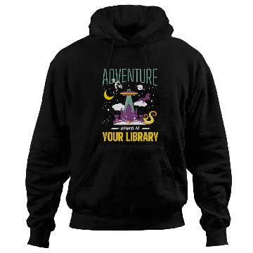 Discover Adventure Begins At Your Library Summer Reading 2024 Hoodies