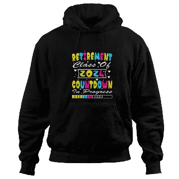 Discover Retirement Class Of 2024 Countdown In Progress Hoodies