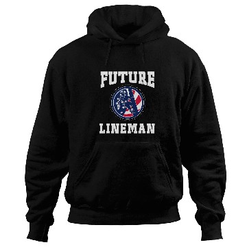Discover Future Lineman USA Line Worker Gift Hoodies