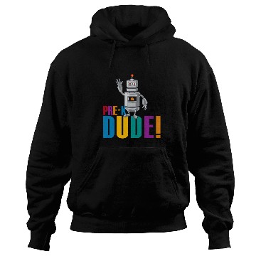 Discover Funny PreK Dude Robot First Day Back To School Student Hoodies