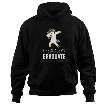 Discover Academy Student Unicorns Fireman Graduation Hoodies