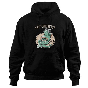 Discover Got Crickets Bearded Dragon Lover Reptile Lizard Lover Hoodies