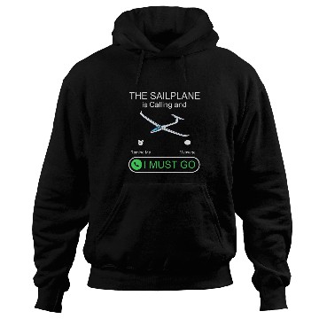Discover Glider Plane Pilot Flying Sailplane Training Flight 1 Hoodies