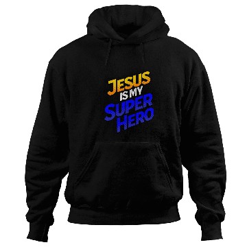 Discover Jesus Is My Superhero Comic Book Christian Hoodies