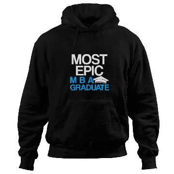 Discover MBA Student Business Degree Graduation 112 Hoodies