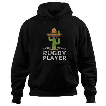 Discover Fun Hilarious Funny Rugby Player Hoodies