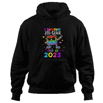 Discover I Survived 2nd Grade Class Of Student Graduation Hoodies