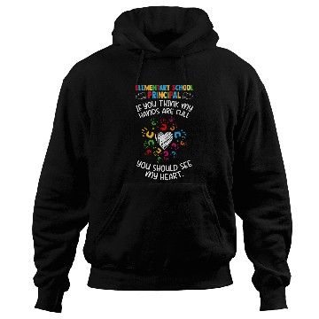 Discover Elementary School Principal School Employee School Worker Hoodies