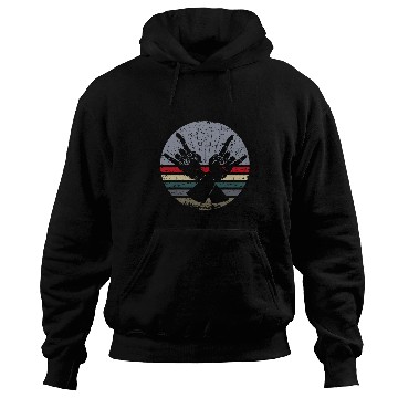 Discover Rock Roll Wrestling Mens Devil Horns 1 Hoodies