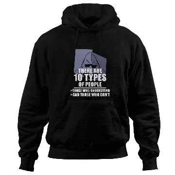 Discover Funny Binary Code Saying Computer Science Programmer Hoodies
