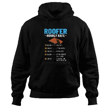 Discover Roofing Repair Roofer Contractor Worker Roof Installer 17 Hoodies