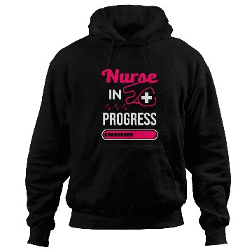 Discover nurses In Progress Funny Graduation Gift For Nursing Student Hoodies