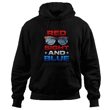 Discover Optometry 4th of July Optician Optometrist Red Sight Blue Hoodies