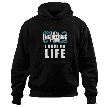 Discover Funny Engineering Student Proud Engineer School Graduation Hoodies