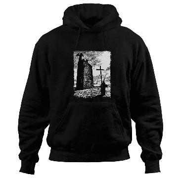 Discover Priest and the Devil Gothic Art Grungy Aesthetic Dark Horror Hoodies