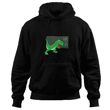 Discover Funny Dinosaur Teacher Cool Professor Dino Teaching Hoodies
