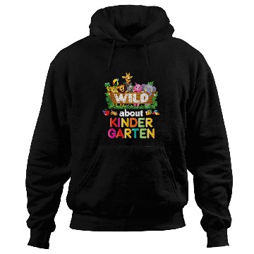 Discover Wild About Kindergarten Teacher Student Back To School Kid Hoodies