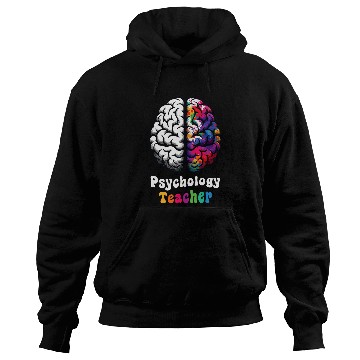 Discover Psychology Teacher Student Mind Brain Psychology Hoodies