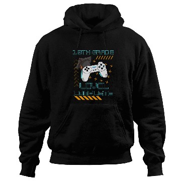 Discover Funny Gaming Level Completed 10th Grade Graduate Student Hoodies