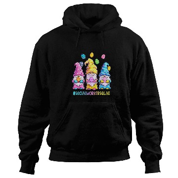 Discover Social Worker Easter nurses Squad Gnomes Hoodies