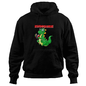 Discover Cool Readosaurus Funny Dinosaur Reading Book Lover Gift 2 Hoodies