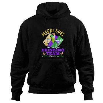 Discover Mardi Gras Drinking Team With A Rugby Problem Mardi Gras 1 Hoodies