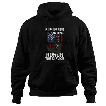 Discover Memorial Day Tribute Remember the Sacrifice Memorial Day Hoodies