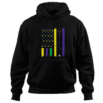 Discover Mardi Gras US Flag Stethoscope Parade nurses Nursing Hoodies