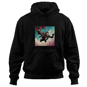 Discover Abraham Lincoln Skydiving Hoodies