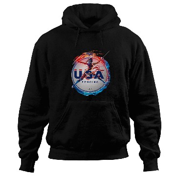 Discover Dynamic Fencing 2024 Agility and Precision USA Hoodies