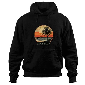 Discover Jax Beach Florida Vacation vintagess Jacksonville FL Holiday 1 Hoodies