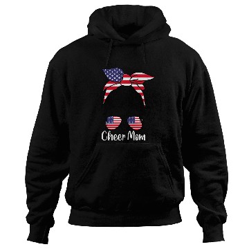Discover Cheer Mom USA Flag Hoodies