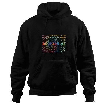 Discover Bookish AF Tie Dye Cool vintages Inspired Reading Book Lovers Hoodies
