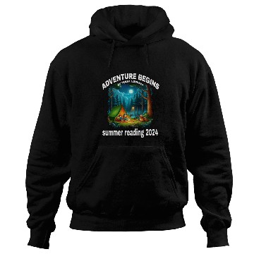 Discover Adventure Begins At Your Library Summer Reading Program 2024 22 Hoodies