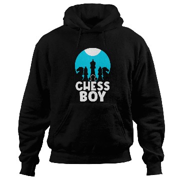 Discover Chess Boy Hobby Match Sayings Player Hoodies