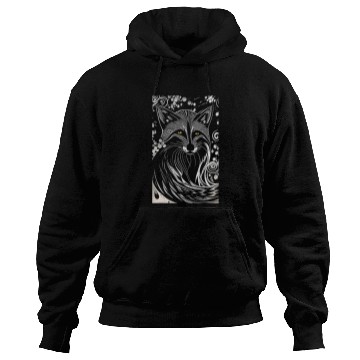 Discover Adorable fox drawing 03 Hoodies