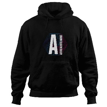 Discover AI Artificial Intelligence Computer Science robot brain Hoodies