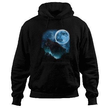 Discover Black Wolfs Skylight 3pxc Hoodies