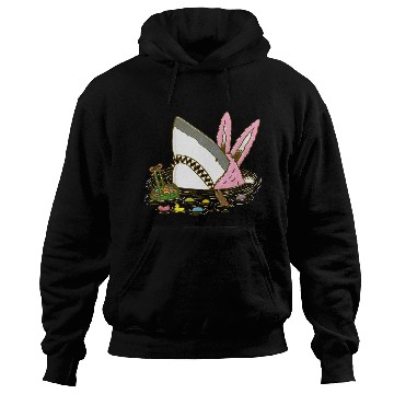 Discover The Easter Shark, Funny Easter,Cute Bunny In Shark Hoodies