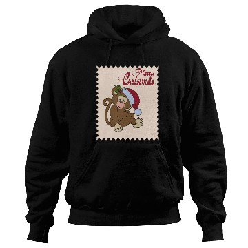Discover Christmas monkey Hoodies