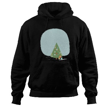 Discover Snowflakes christmas tree Hoodies