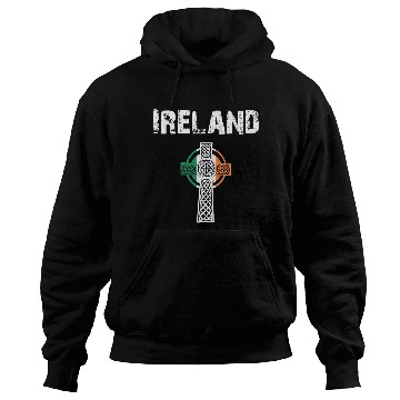 Discover Nation-Design Ireland Cross ZzK Hoodies