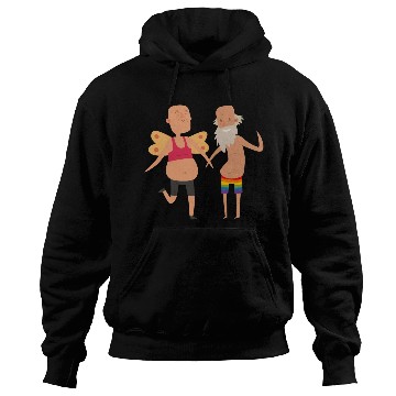 Discover Gay pride couple Hoodies