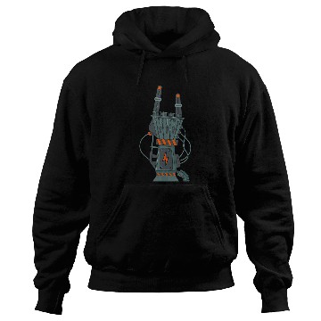 Discover hard rock horns robot Hoodies