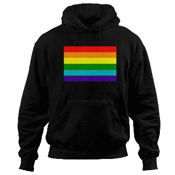 Discover Gay pride rainbow flag Hoodies