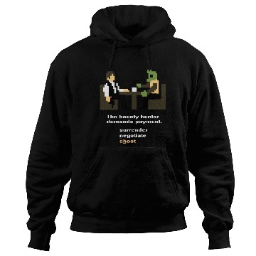 Discover Han and Greedo 8-Bit Hoodies