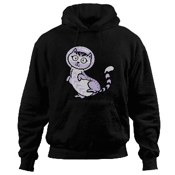 Discover Space cat Hoodies