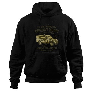 Discover US army ambulance Hoodies
